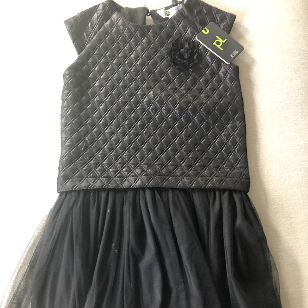 Brand new PL Kids size 6 black dress